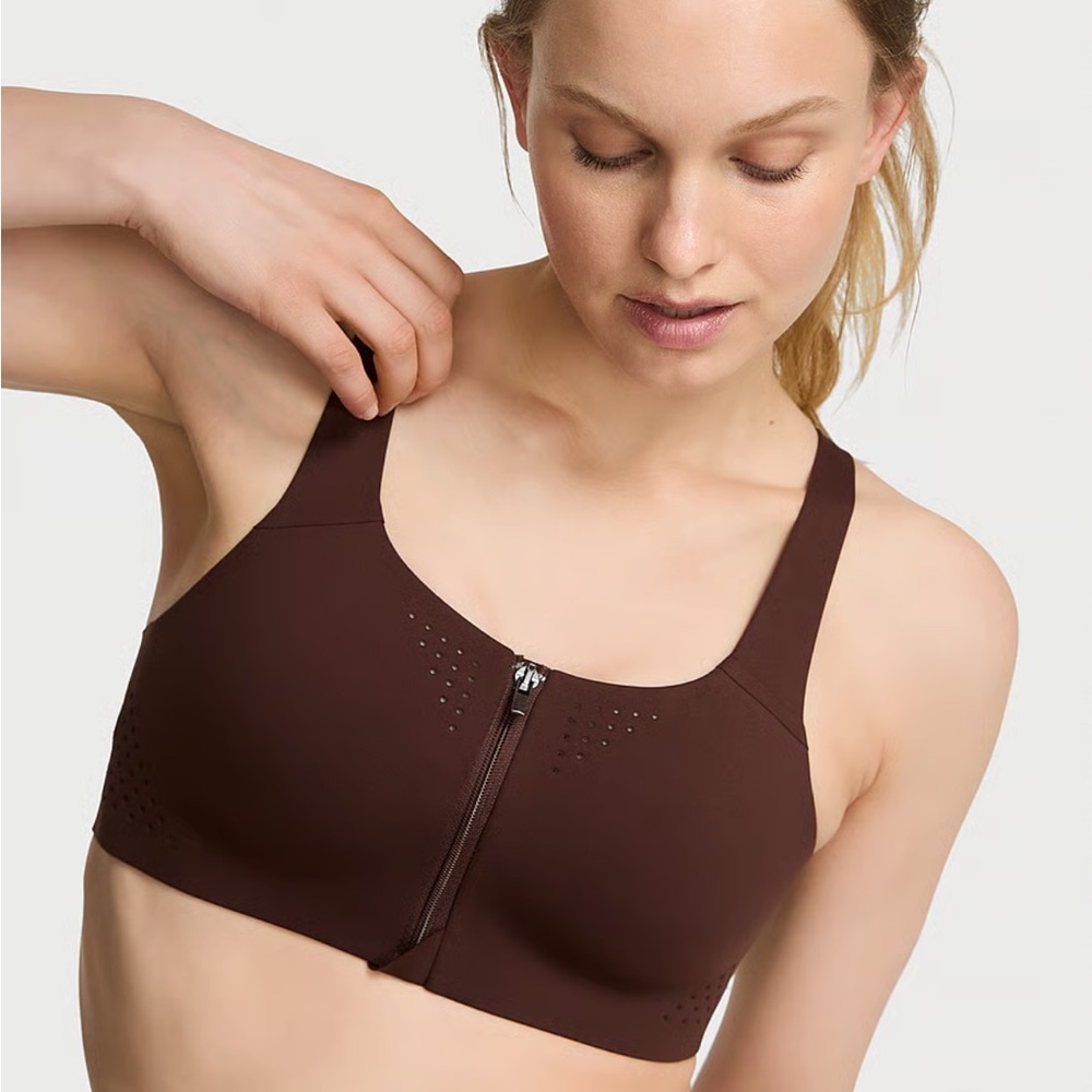 VSX Victoria’s Secret Featherweight Max Front-Close Sports Bra 34DDD 34F